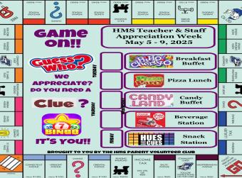 Teacher/ Staff Appreciation Week